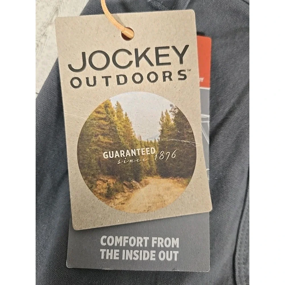 Jockey Rugged Cargo Shorts 42 Gray Turbodry Waistband 4-Way Stretch Pen Pocket